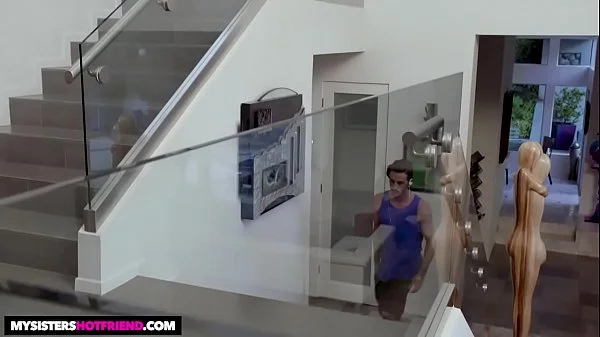 Naughty America Natalie Knight tries on lingerie before fucking friends bro videos