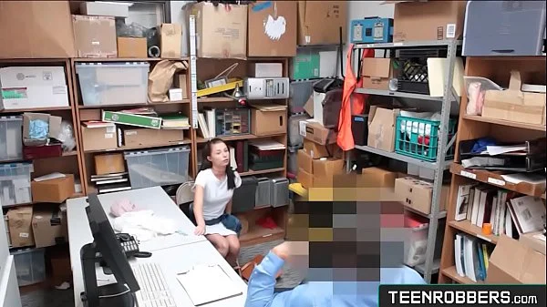 Tiny Tits Teen Student Carolina Sweets Misbehaves with an Old Guard - Teenrobbers.com videos