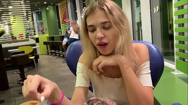 SWEET b. ORGASM CONTROL IN PUBLIC. ELEVATOR,STREET,MCDONALD'S. PEOPLE IN SHOCK videos