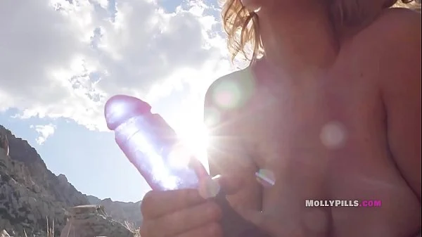 Amazing Natural Tits Amateur Stretches Tight Pussy in Public Masturbati Pills Big Dildo Fucking Outdoors Huge Ass Horny Hiking videos