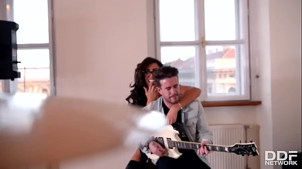 Busty babes Ava Koxxx & Sandra Star fucked real hard at band rehearsal videos