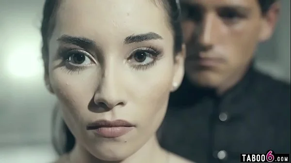 Teen housewife cheats the strict system in the future videos