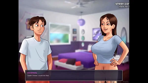 Hot sex with a petite blonde teen l My sexiest gameplay moments l Summertime Saga[v0182] l Part 15 videos