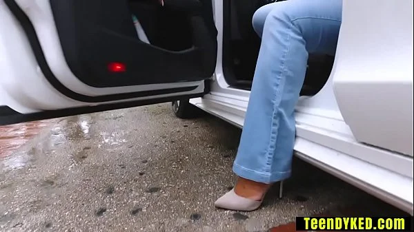 Sexy rich busty MILF punished a freaked out ebony teen videos