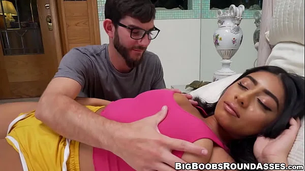 Busty babe Violet Myers wakes up with cock in her mouth videos