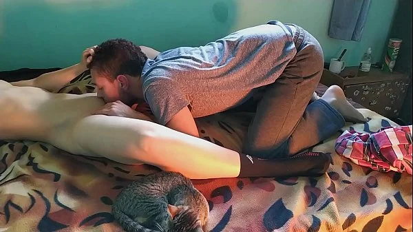 Friendship night ends in hot massages and passionate sex videos