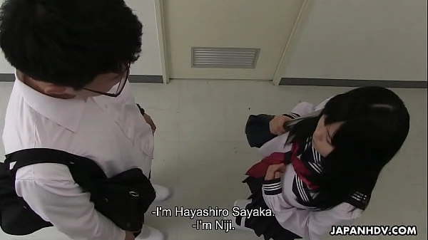 Japanese student, Sayaka Aishiro gives blowjobs to her professor, uncensored videos