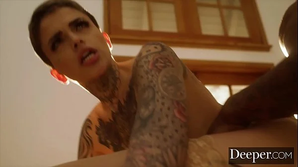 Deeper.  Leigh Raven Gets her r. videos