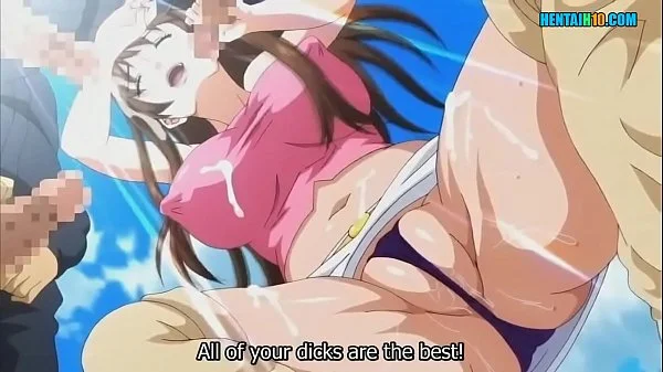 boyfriend loves to see his girlfriend being fucked by a group of workers - Hentai videos