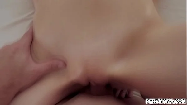 Stepson whips his thick cock out and fucks her stepmom Angelina Diamanti! videos
