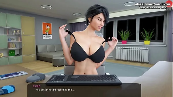 Hot milf teacher is licking her gorgeous big boobs on cam for her student l My sexiest gameplay moments l Milfy City l Part #4 videos