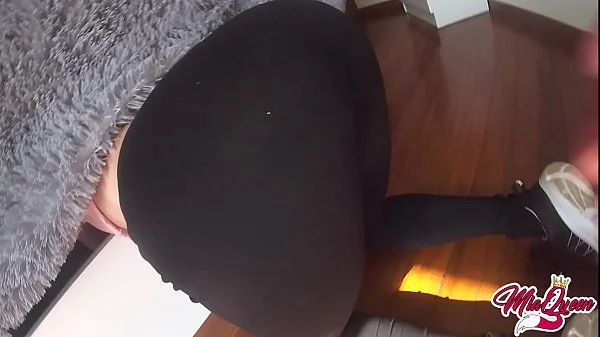 Hot College Roommate is stuck and gets fucked in doggystyle ( CREAMPIE ) videos