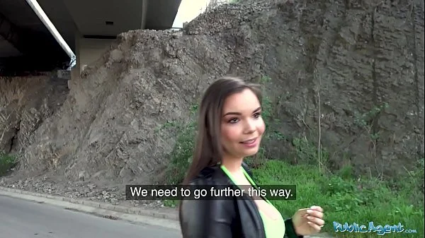 Public Agent Sofia Lee fucked next to a live train track videos