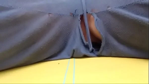 Nicoletta completely destroys her pants in a public garden and pisses on herself videos