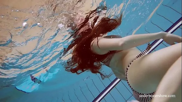 Hot naked girls underwater in the pool videos