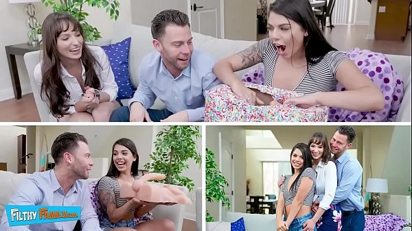 FILTHY FAMILY - Gina Valentina's Step Parents Gave Her Quite A Gift For Her Birthday videos