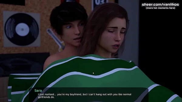 Petite young 18yo babe stepsister with a nice hot slim body wants her tight ass fucked with a big cock l My sexiest gameplay moments l Milfy City l Part #23 videos