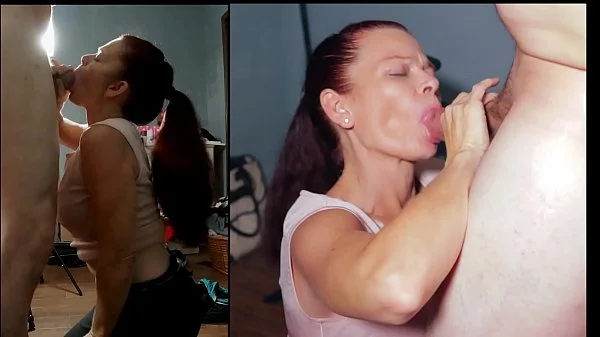 FULL VERSION Tony's m. (Mrs. S)  blowing, rim job, oral cream pie. Throat pie videos