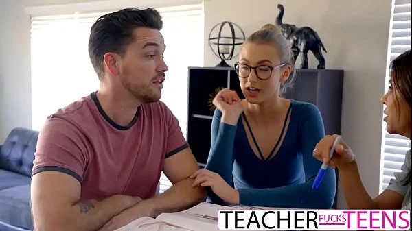 Big Tit Tutor Pisses Off Girlfriend To Get Student Cock For Herself! S3:E9 videos