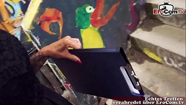 Deutsche Milf Schlampe abgeschleppt - Echtes EroCom Date mit Outdoor fuck videos