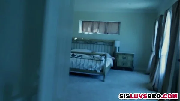 Stepbrother pranks & fucks his snoozing step sister - family taboo sex videos