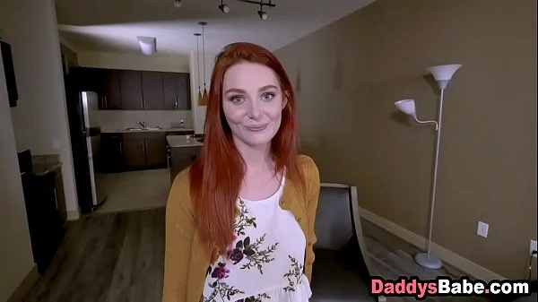Angry step father fucks redhead stepdaughter and cums on her face videos