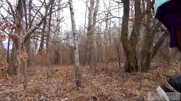 Good sex outdoors with a married hot wife in pantyhose for $ 40 and a mouthful of sperm [XSanyAny] videos