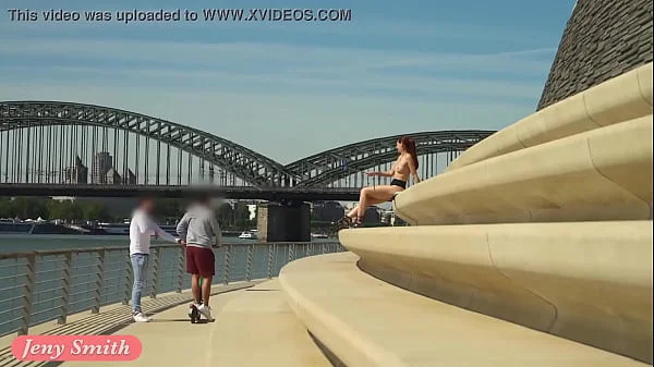 Jeny Smith compilation. Naked in public with flasing and body art scenes. videos