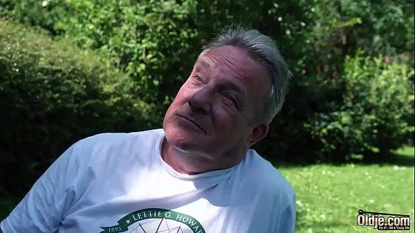 Super hot teen fucks grandpa hardcore and swallows his juicy cumshot videos