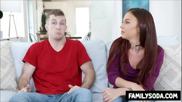 Stepsister tries coaching stepbrother videos