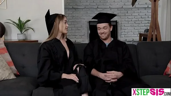 Got to fuck my big ass stepsister after our graduation videos