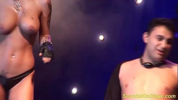 extreme t. on public stage videos