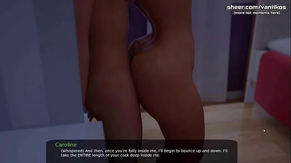 Rubbing stepsister's big butt with a big dick and getting some cum on her hot ass l My sexiest gameplay moments l Milfy City l Part #38 videos