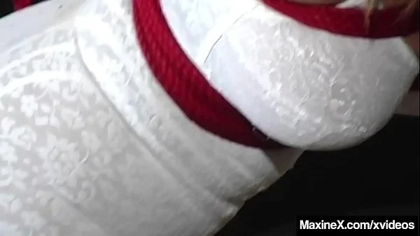 Asian Dungeon Slut Maxine X Cums & Squirts In Ratchette Gag! videos