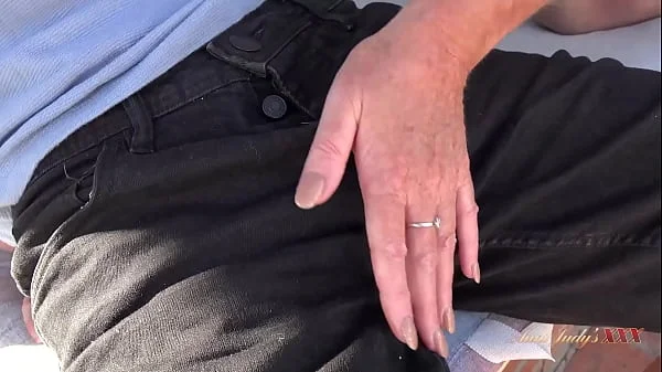 AuntJudysXXX - Busty Mature Cougar Melanie Seduces the Poolside Barman videos