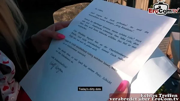 Blonde dünne Prostituierte auf der Straße abgeschleppt EroCom Date videos