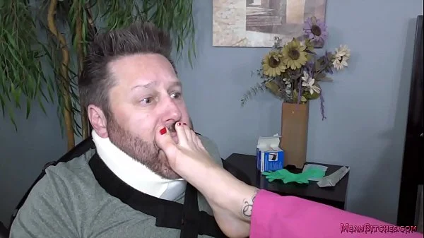 Mean, Sadistic Nurse - Vanessa Vega - Femdom videos