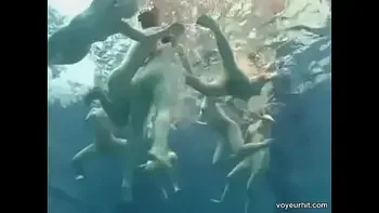 Nude hot synchro swimmers videos