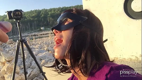 SUNRISE SEX - Public Fucking, BJ & Piss Play for Petite Cutie videos