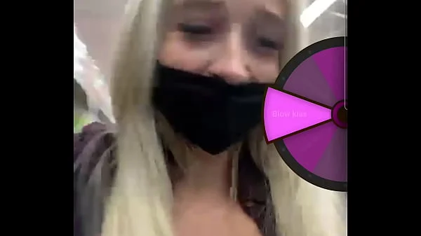 Teen flashing tits public videos