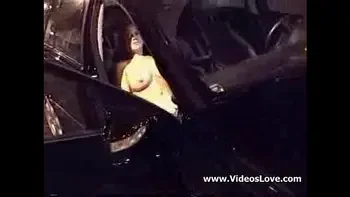Amateur. Horny wife showing and masturbating in car videos
