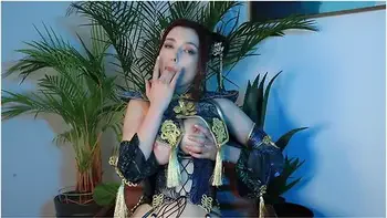 Chun Li From Street Fighter With Her Perfect Natural Body Masturbates To Get A Wild videos