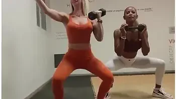 Assfucked By The Personal Trainer With My Girlfriend Miiana videos