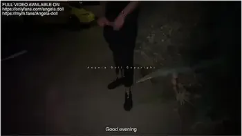 Angela Doll - Street Bukkake With Strangers While I Get Creampie Against A Wall videos