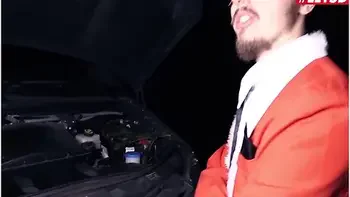 Petite German Girl Lullu Gun Offers Her Mouth And Pussy During Christmas videos