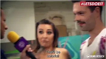 Thick Porn Star Wild Vicky Gets Painted And Fucked By Artist videos