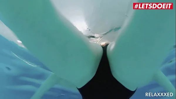 LETSDOEIT - #Rita - Hot Redhead Czech Babe Passionate Sex By The Pool With Her Lover videos