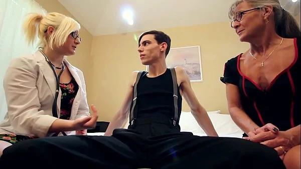 2 Nurses Give Their Patient a Double Handjob videos