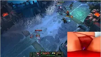 My New Toy Makes Me Cum Multiple Times While Playing League Of Legends #12 Luna With Gamer Girl videos