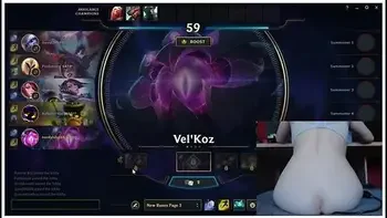 Gamer Girl And Luna Legend - Anal For Every (inflatable Plug) I Almost Cried League Of Legend #7 Luna videos